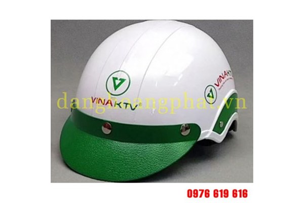 Mũ bảo hiểm logo VinaKTV - Mũ Bảo Hiểm Đặng Hoàng Phát - Công Ty TNHH Sản Xuất Thương Mại Đặng Hoàng Phát